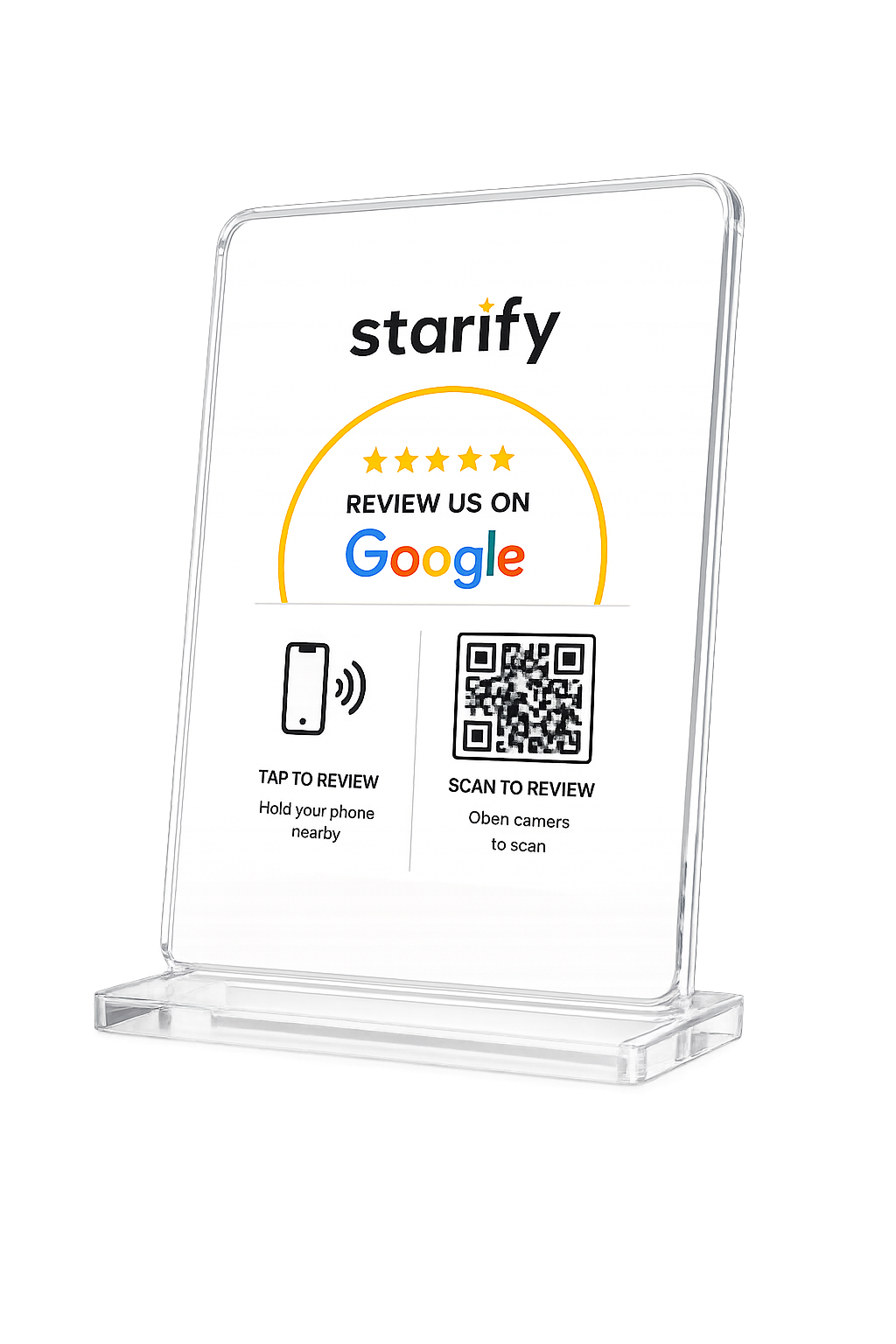 Starify NFC Google Review Stand